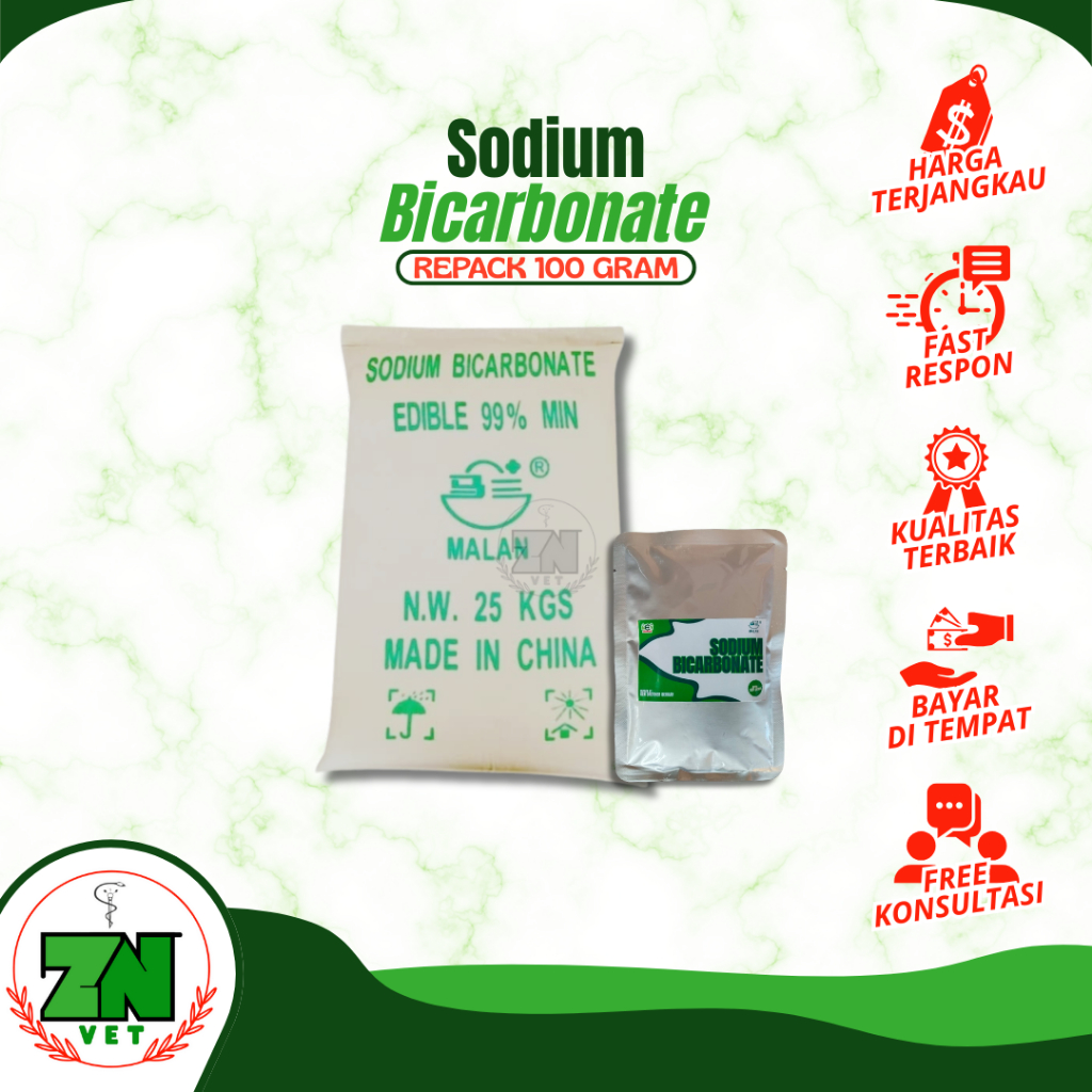 

Sodium Bicarbonate (SOBI) / Soda Kue / Baking Soda - 100gram