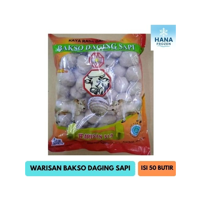 

WARISAN BAKSO DAGING SAPI ISI 50 BUTIR