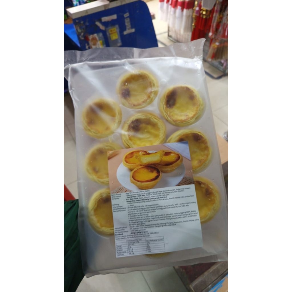 

Egg Tart Portugis (frozen)