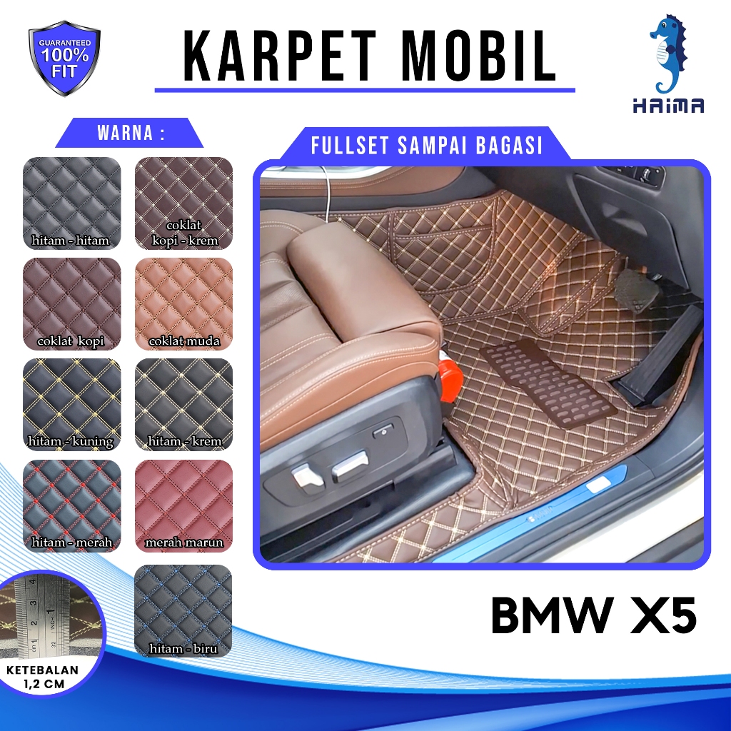Karpet Mobil BMW X5 2013-2023
