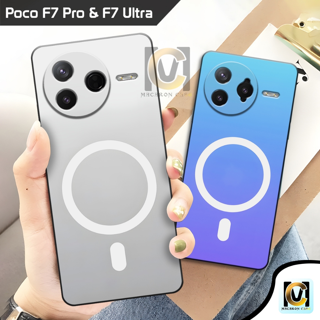 Case Poco F7 Pro 5G & Poco F7 Ultra 5G Terbaru 2025 Motif Magsafe | SoftCase HP Poco F7 Pro 5G & Poc