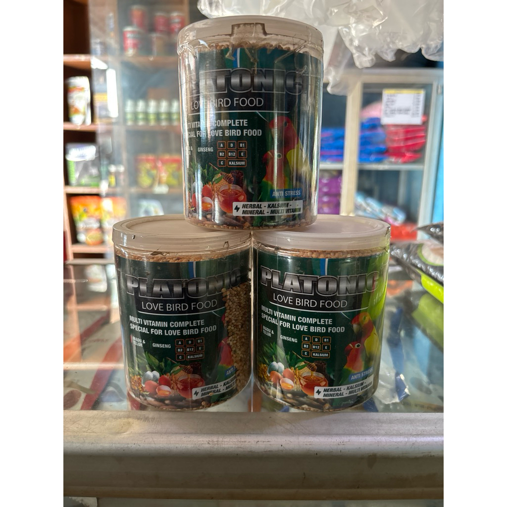 PAKAN BURUNG PLATONIC LOVEBIRD MULTI VITAMIN COMPLETE