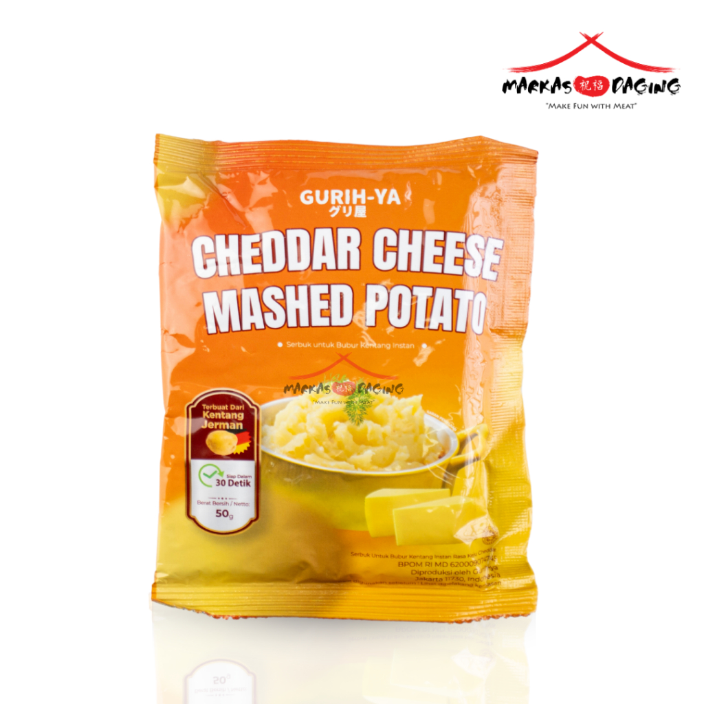

GURIH YA Cheddar Cheese Mashed Potato - 50g - Markasdaging