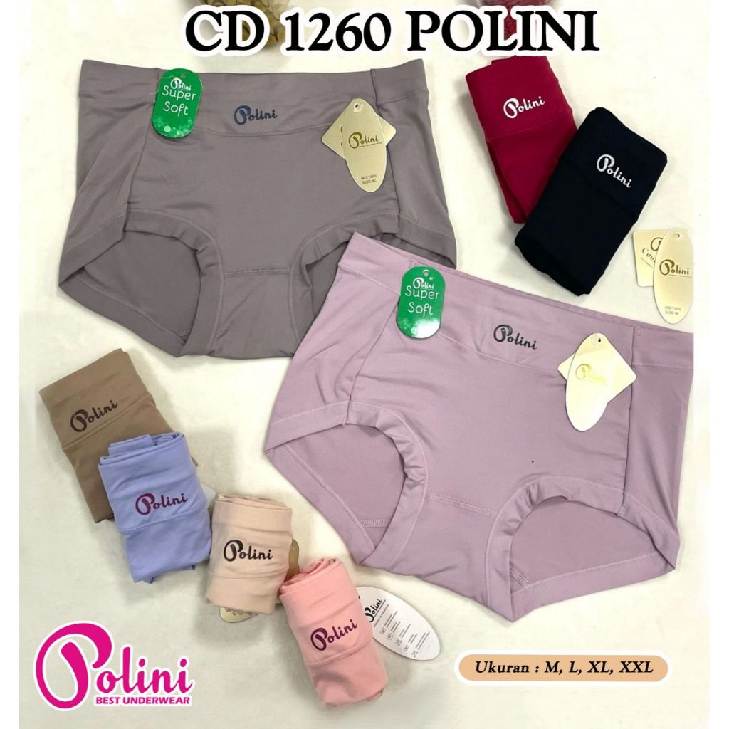 Celana Dalam Perempuan POLINI Art 1260 Dalaman Wanita Ukuran M-L-XL-XXL