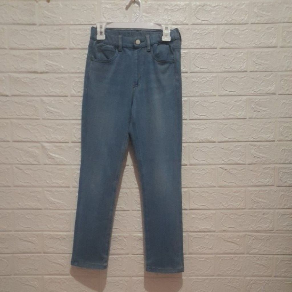 celana jeans anak UNIQLO HEATTECH size 140 PL
