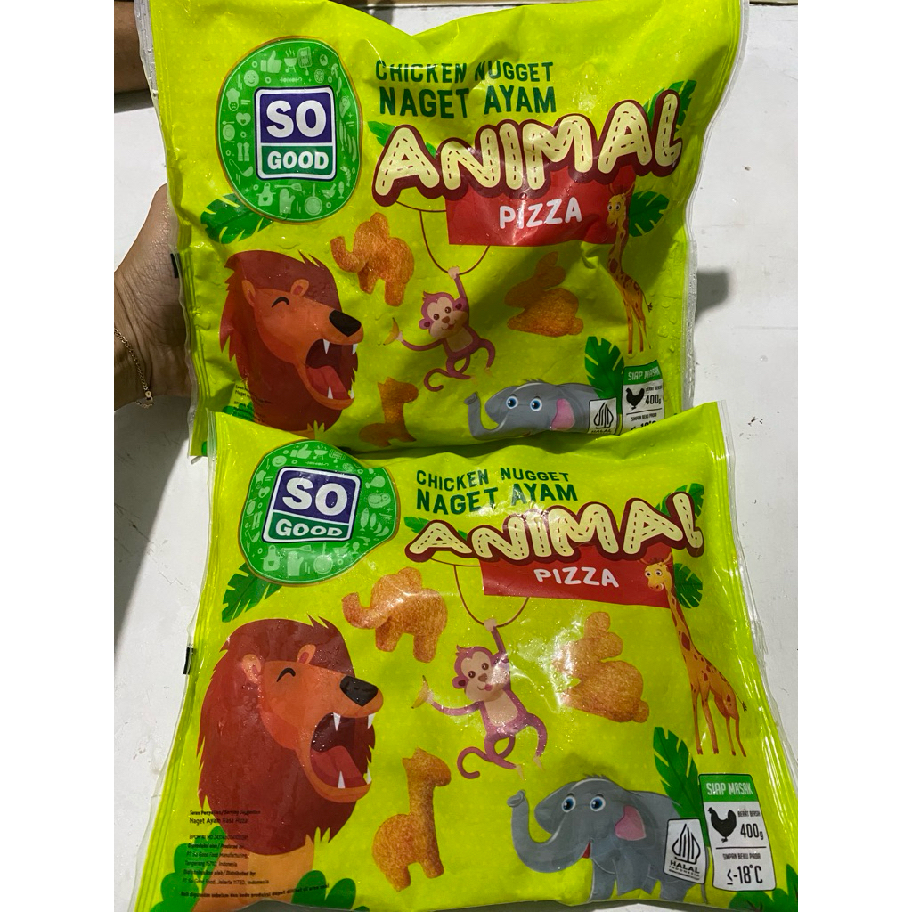 

nugget so good animal 400gr