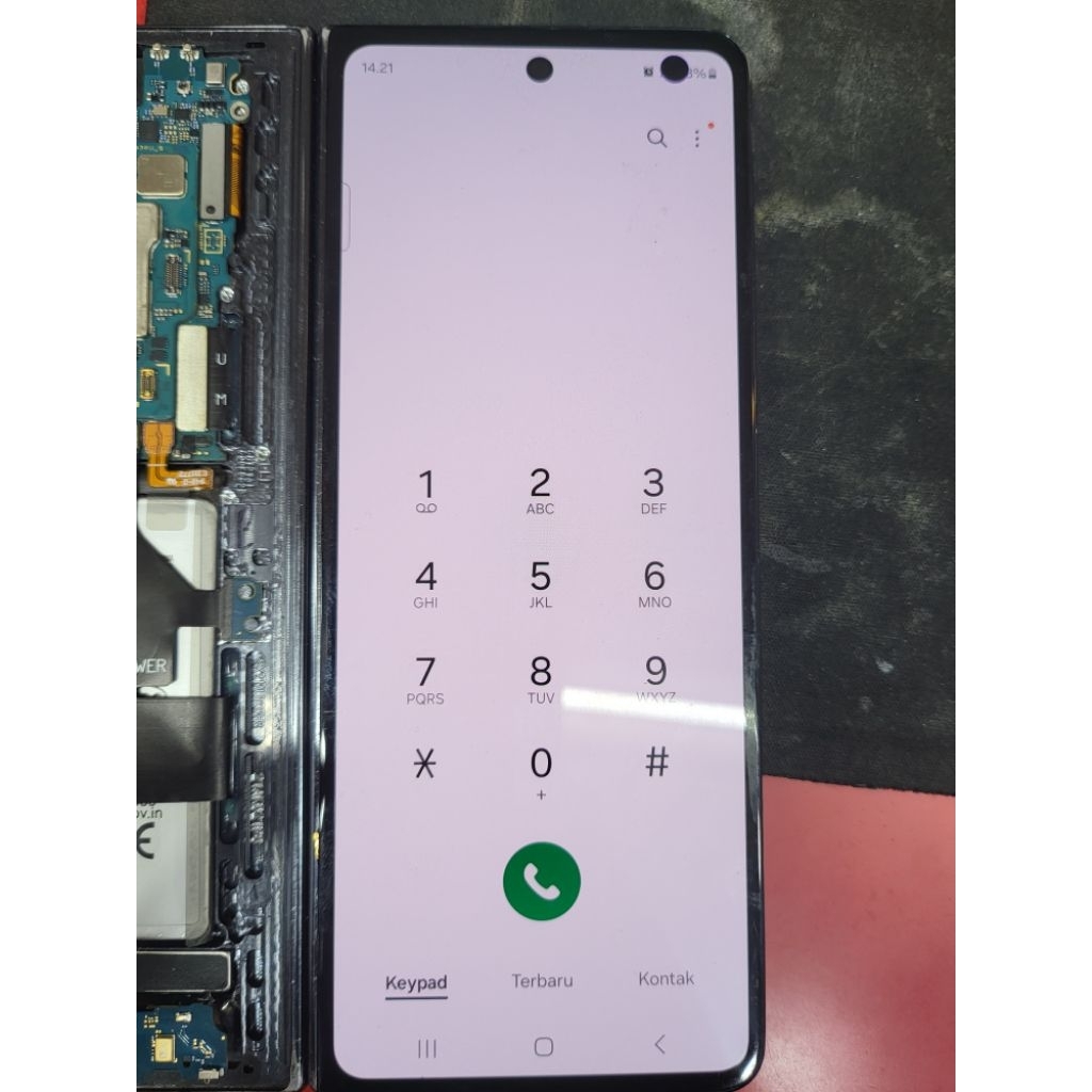 lcd depan samsung z fold 4 mines tompel