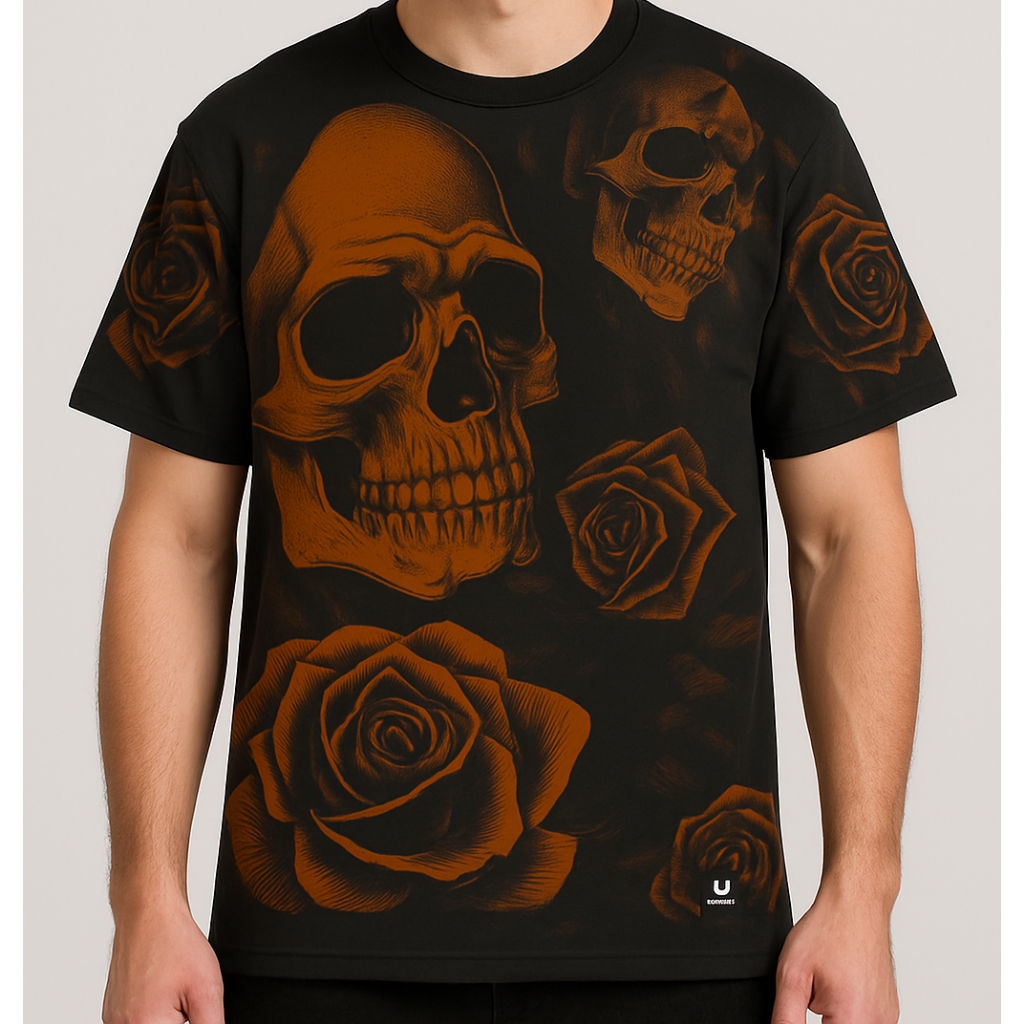 Kaos Printing Hitam Pria Desain Streetwear Keren"GAMING FASHION"