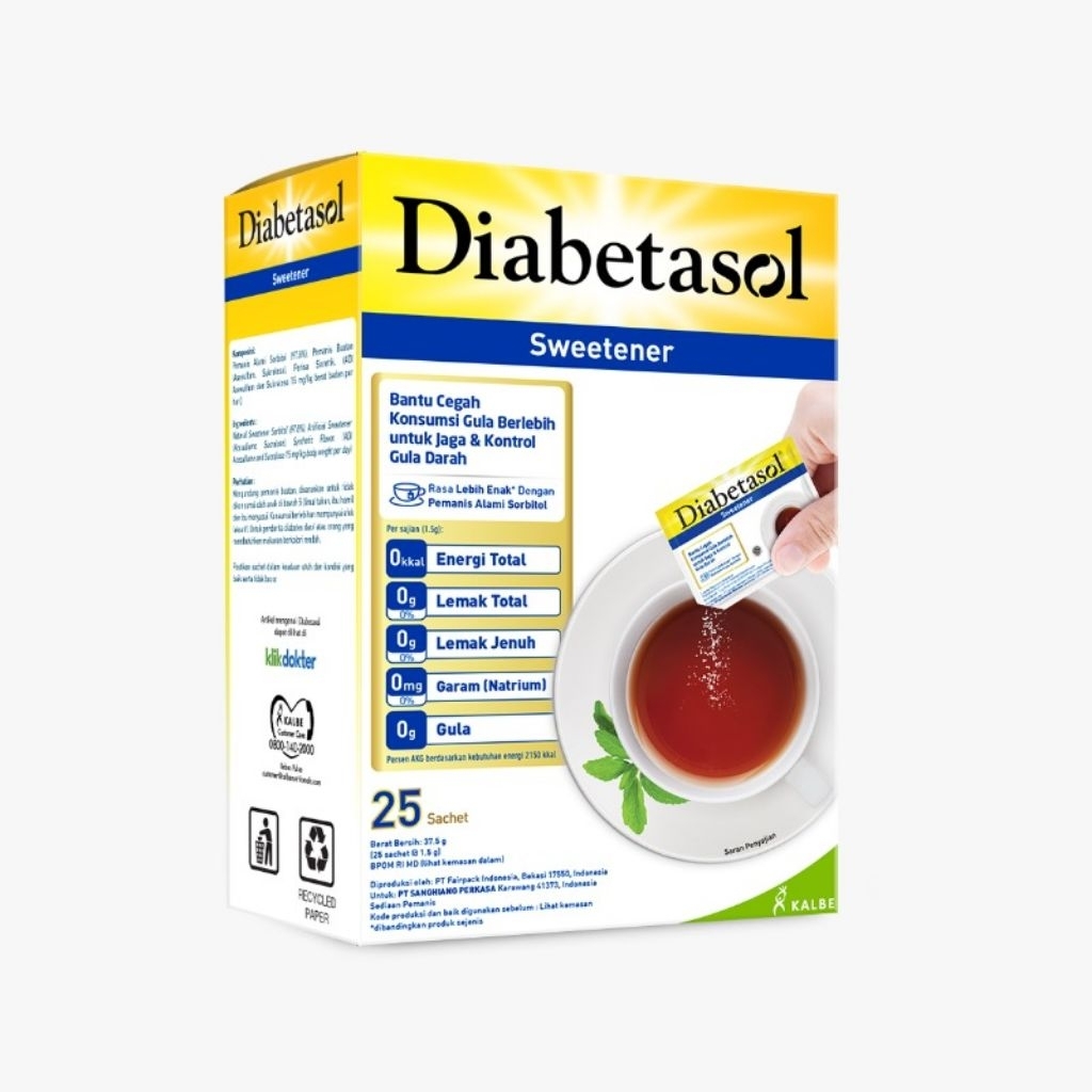 

Diabetasol Sweetener 25 Sachet