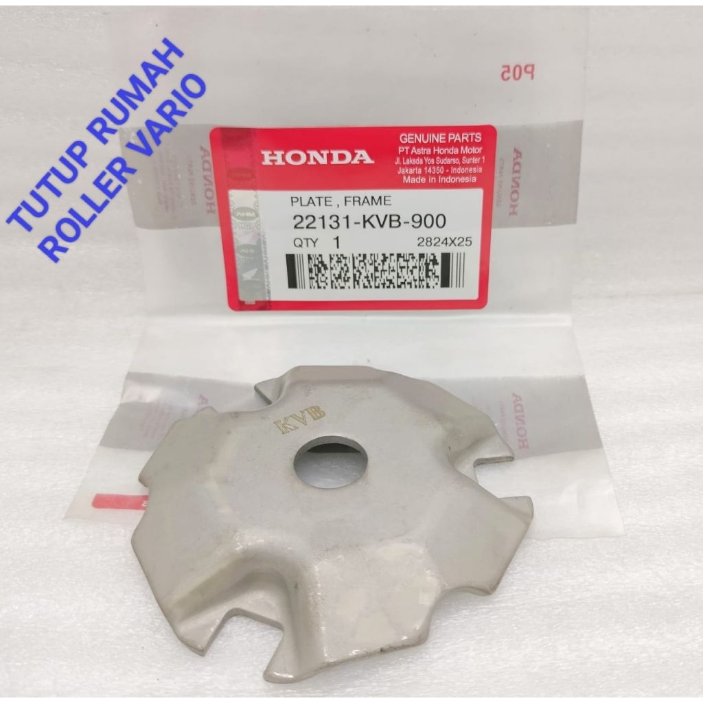 PLAT/TUTUP RUMAH ROLLER VARIO KVB TUTUP RUMAH ROLLER VARIO 110