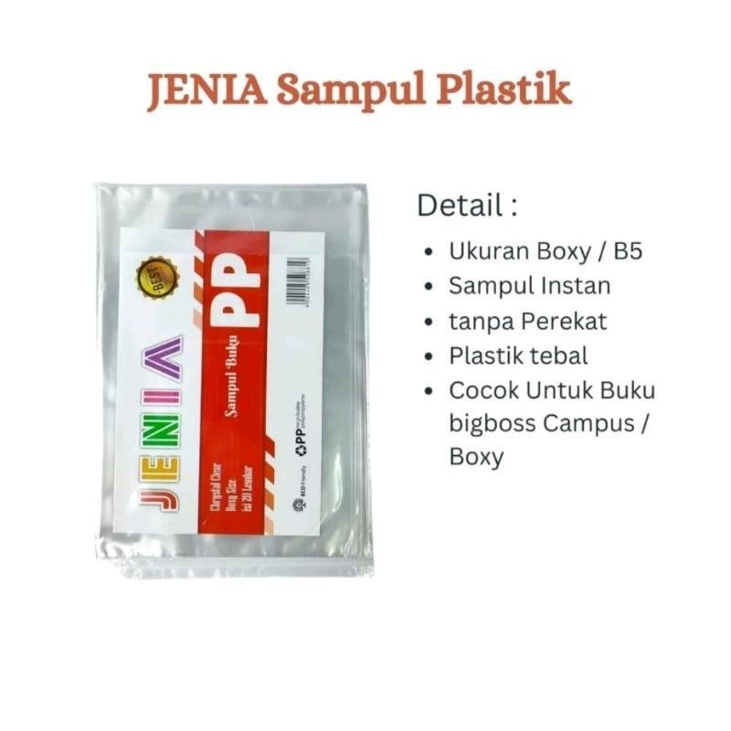 

SAMPUL BUKU PP BOXY KWARTO JENIA SAMPUL BUKU TULIS