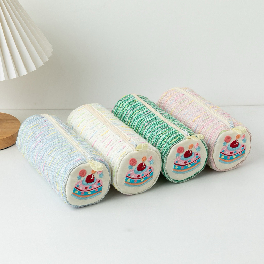 

Cake Pencil Case Lucu Korea Aesthetics Tempat Pensil Sekolah Anak Perempuan