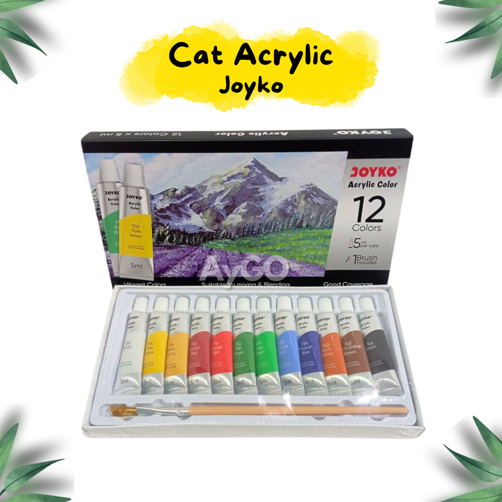

Cat Acrylic Joyko / Cat Akrilik / Acrylic Color Paint ACC-5ML