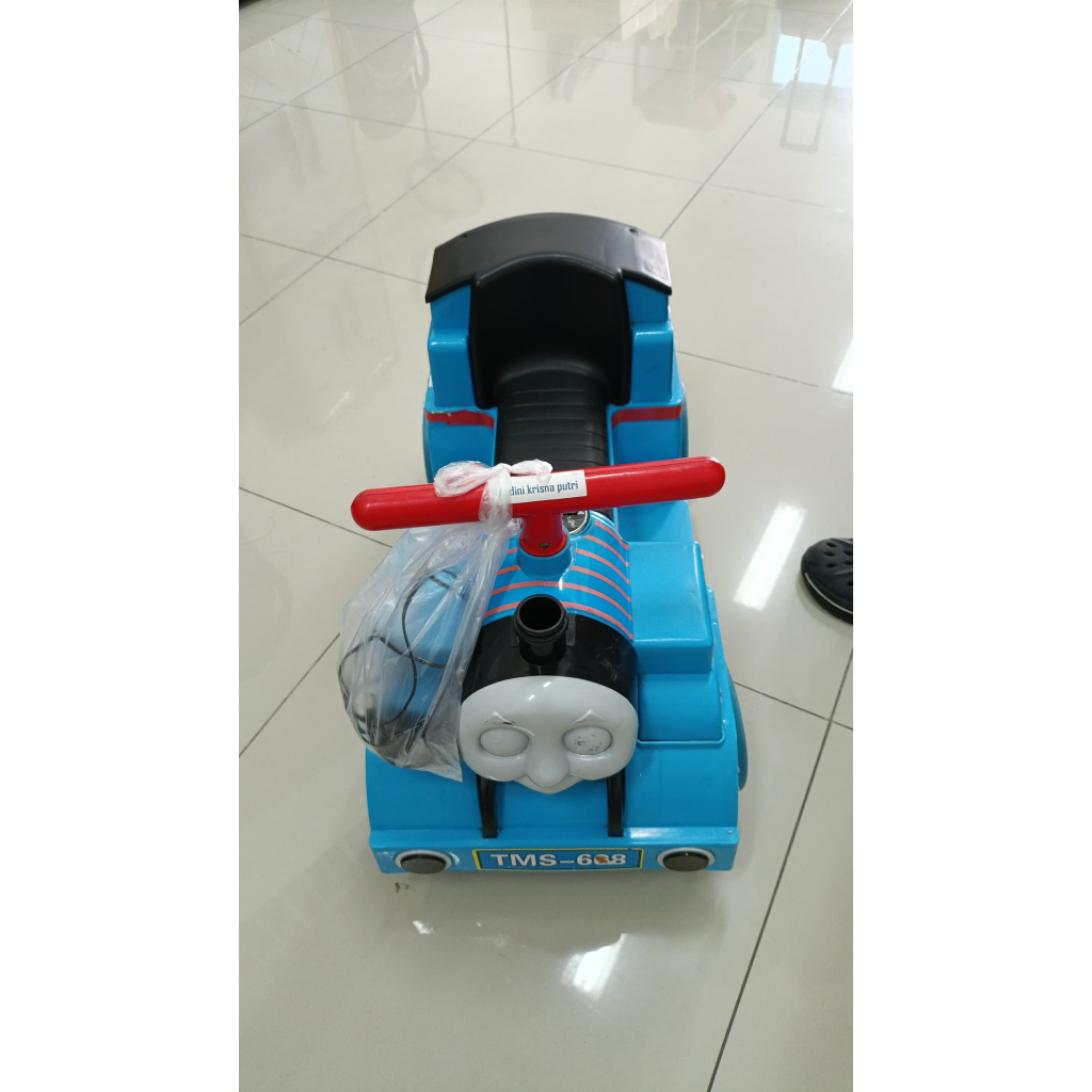 PRELOVED Jabodetabek Only - Thomas Train Mobil Aki – Blue