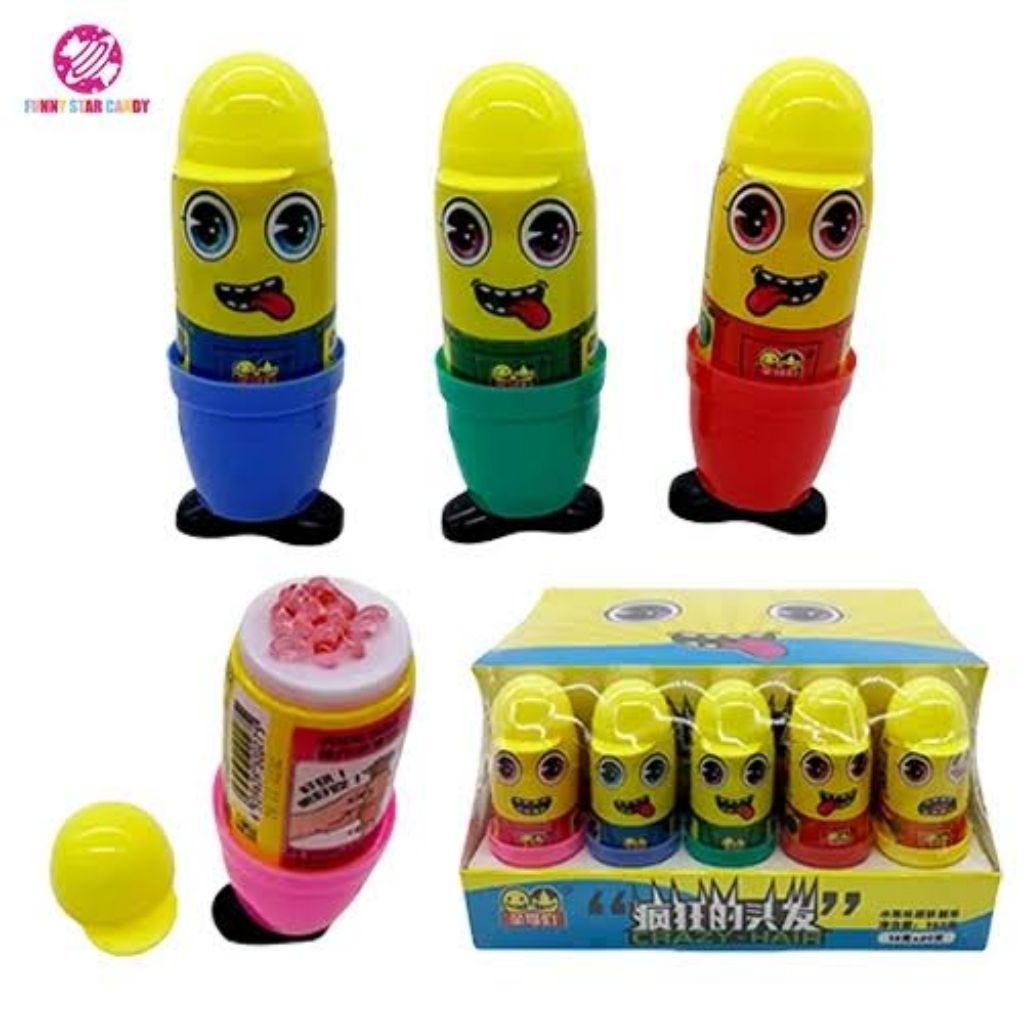 

MAINAN UNIK JELI BENTUK STIK MINION NETTO 1 PCS