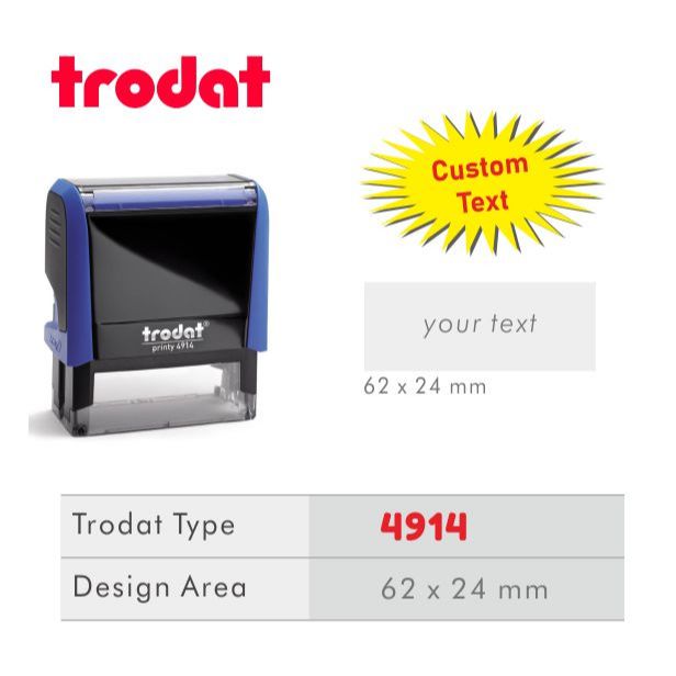 

Stempel Otomatis Printy 4914 / Custom Design