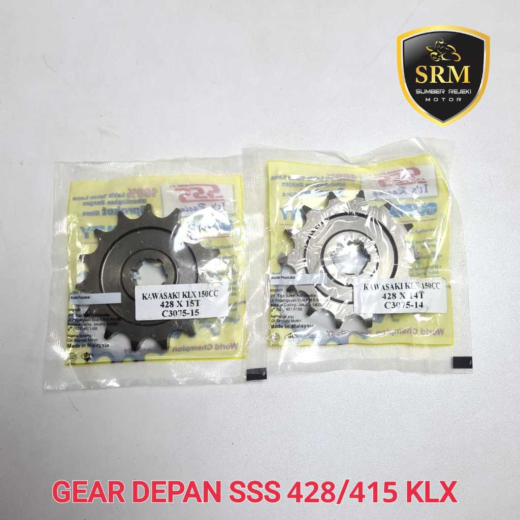 Gear Depan SSS 428/415 KLX