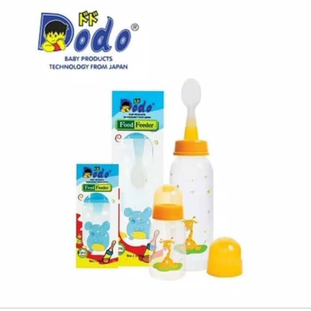 Dodo Food Feeder - Dodo Botol Cereal 150ml || 270ml | Dodo Botol Sendok | Dodo Botol Sendok Makan