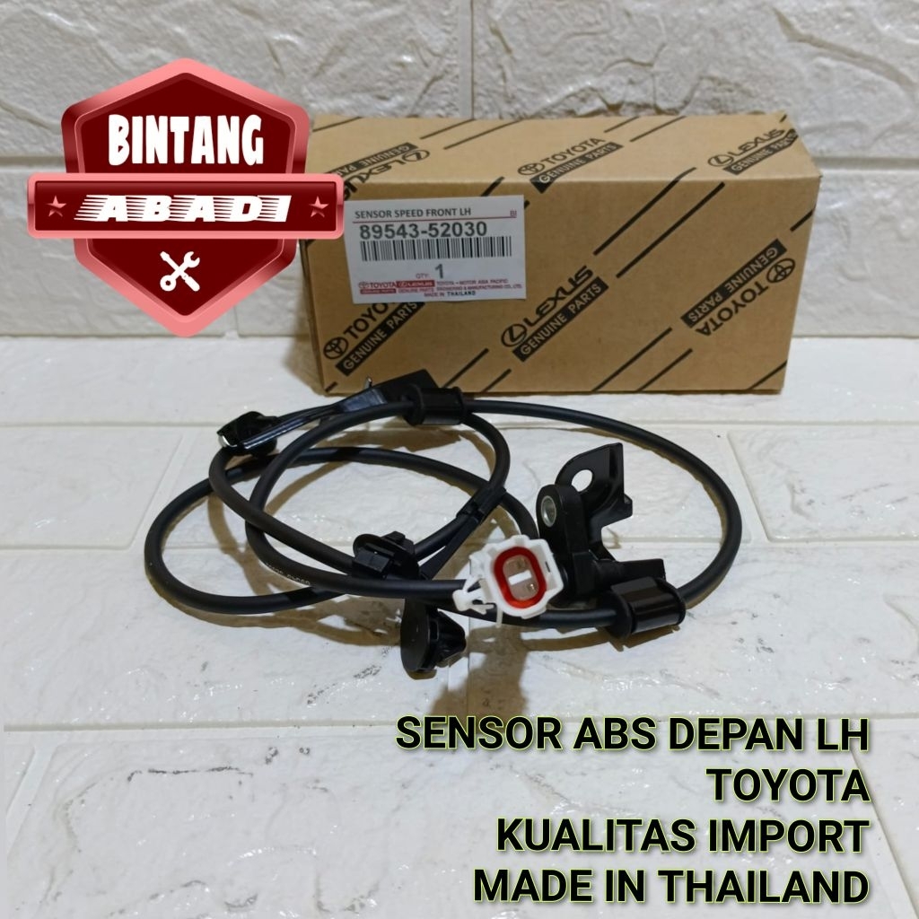 SENSOR ABS DEPAN KIRI NEW VIOS GEN 2 NEW YARIS 2007 UP SENSOR ABS FRONT LH