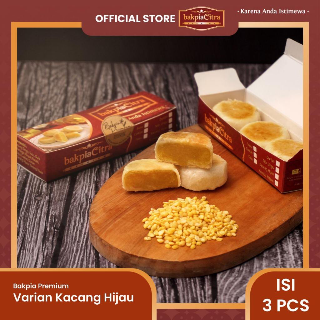 

{Isi 3} Bakpia Kacang Hijau Premium - Bakpia Citra Premium Oleh - oleh Khas Jogja