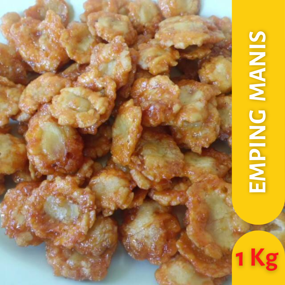 

Emping Melinjo Manis Caramel Asli Khas Cirebon 500gram 1kg Harga Pabrik