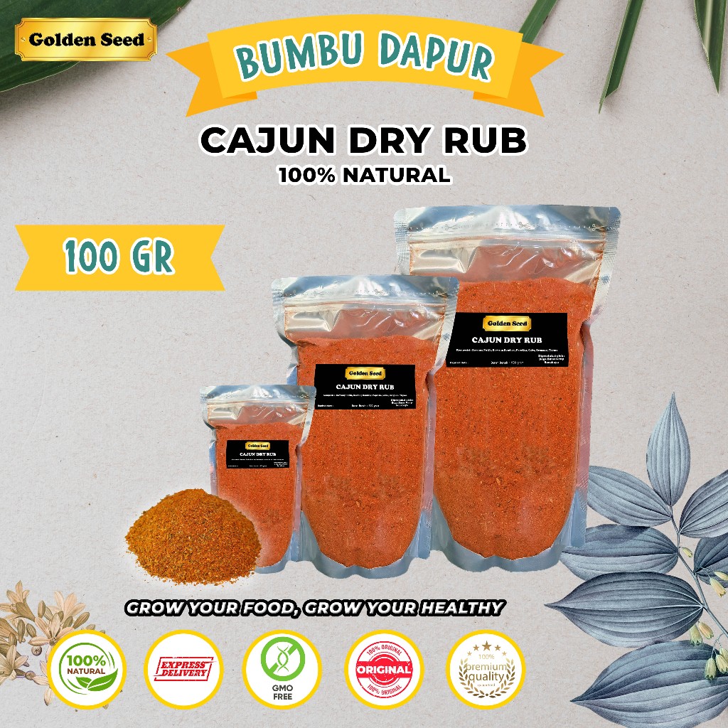 

CAJUN BUBUK / BUMBU CAJUN BUBUK / CAJUN SEASONING / CAJUN DRY RUB
