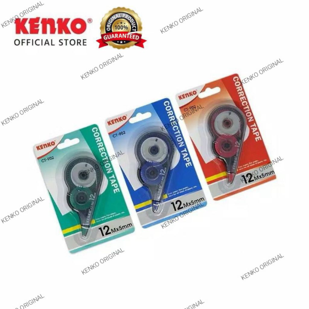 

stipo kenko kertas 12m correction tape kenko