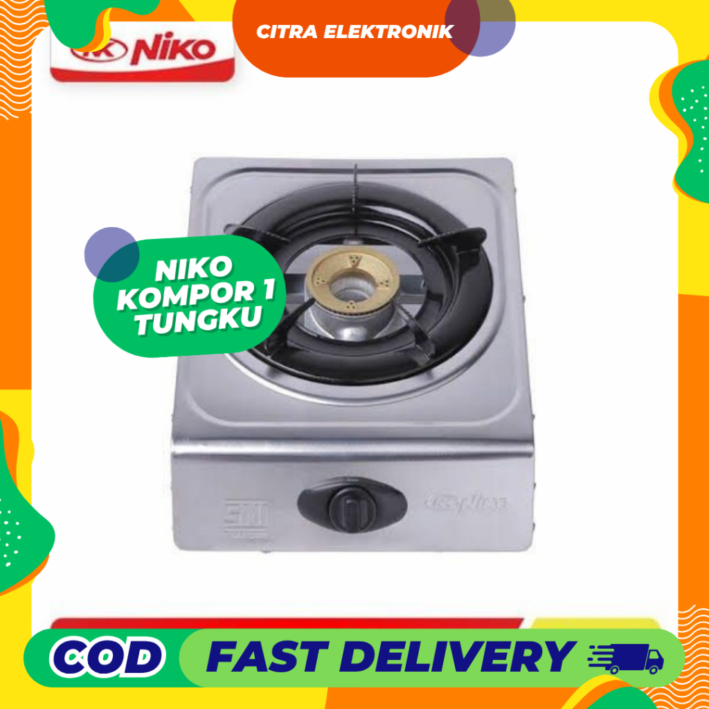 Kompor gas 1 tungku Niko