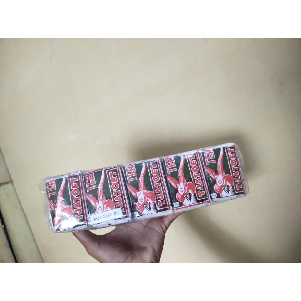 

Teh Tjatoet Hijau Viral Paling Laris 1Slop 10pcx40gr