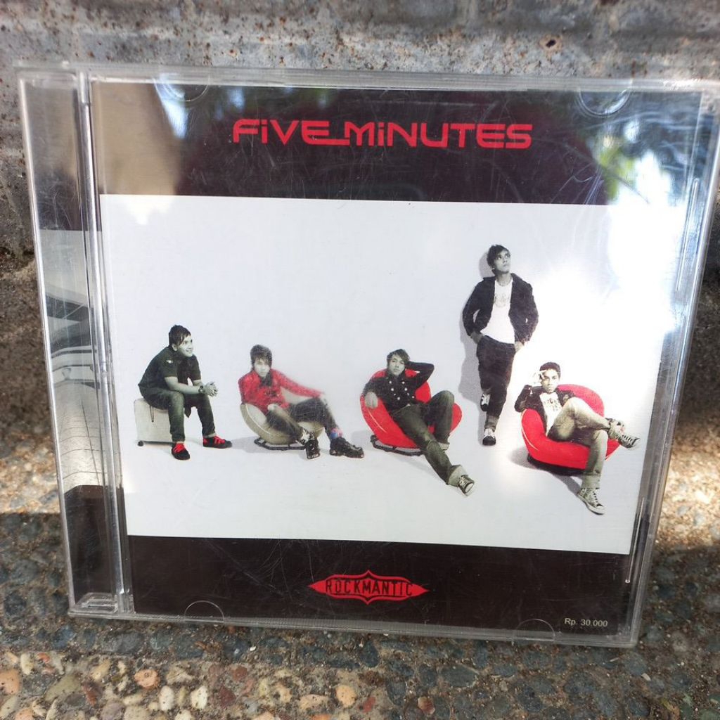 cd five minutes - rockmantic album