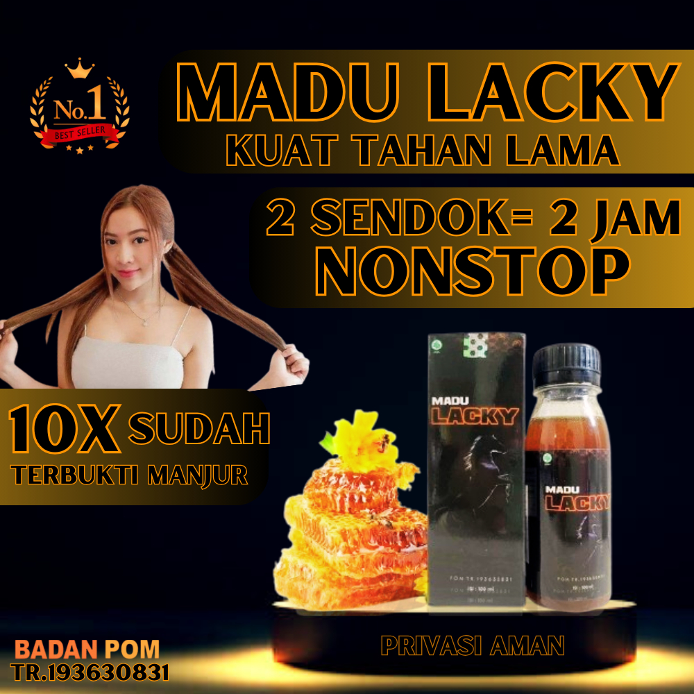 Madu Lacky Obat Original Mulitivitamin Kuat Penambah Energi Nutrisi Stamina laki laki