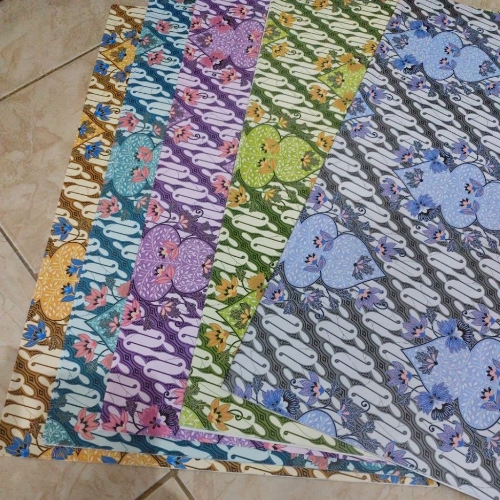 

kertas kado motif batik sidu