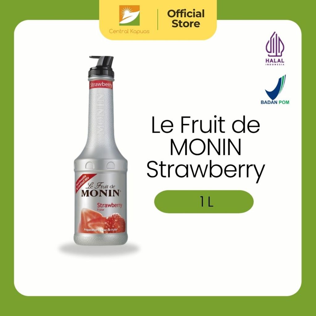 

MONIN Le Fruit Syrup Strawberry