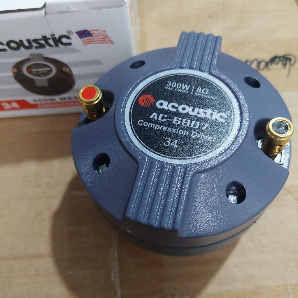driver tweeter acoustic 34 original tweeter acoustic 34 300watt