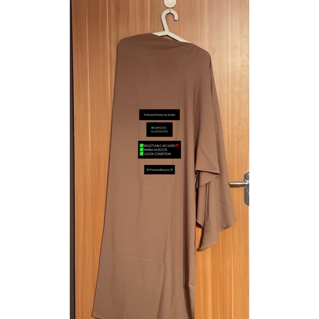 PRELOVED KHIMAR BY EZELLA