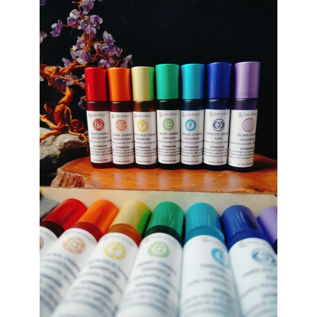 Seven Chakras Healing Essential Oil