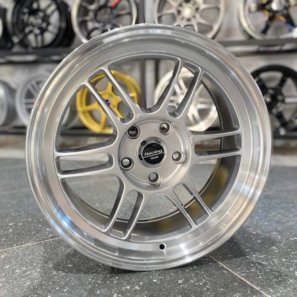 Velg RPF 1 Ring 17 Lebar 8 Et 38 Pcd 5x114 Warna Silver Machine Face Lip | Velg R17 | Velg Mobil | V