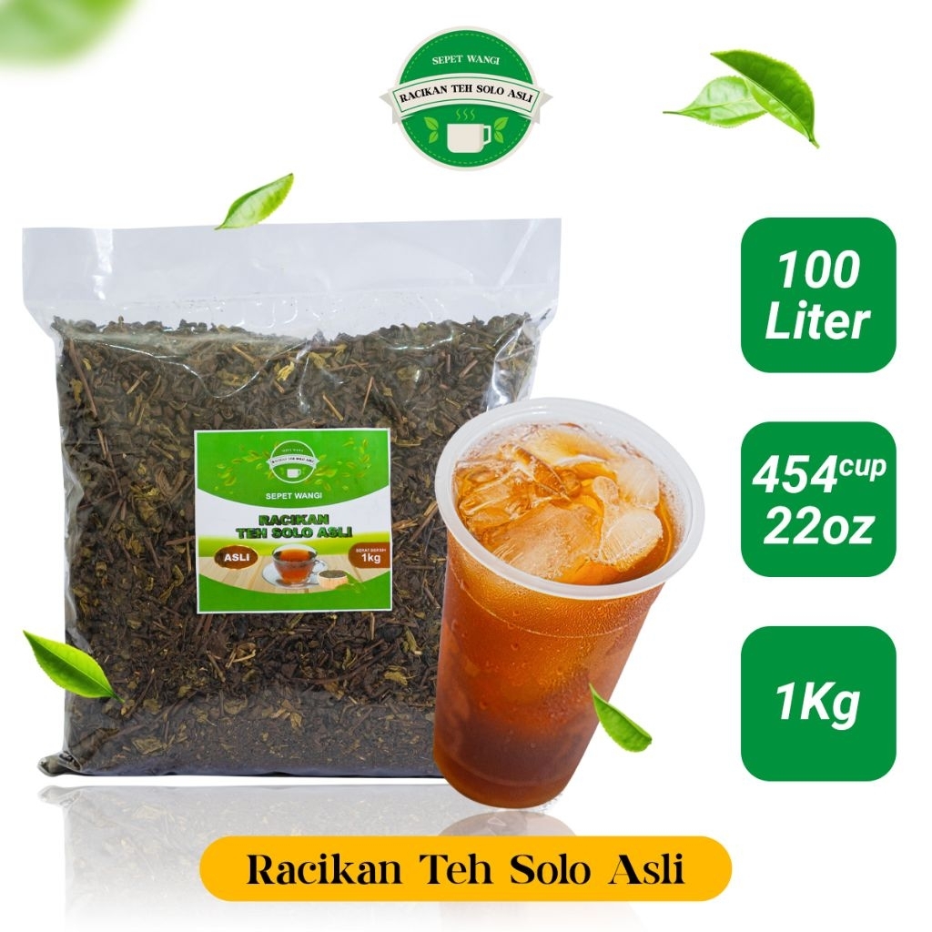 

Teh Racikan Asli Khas Solo 1kg