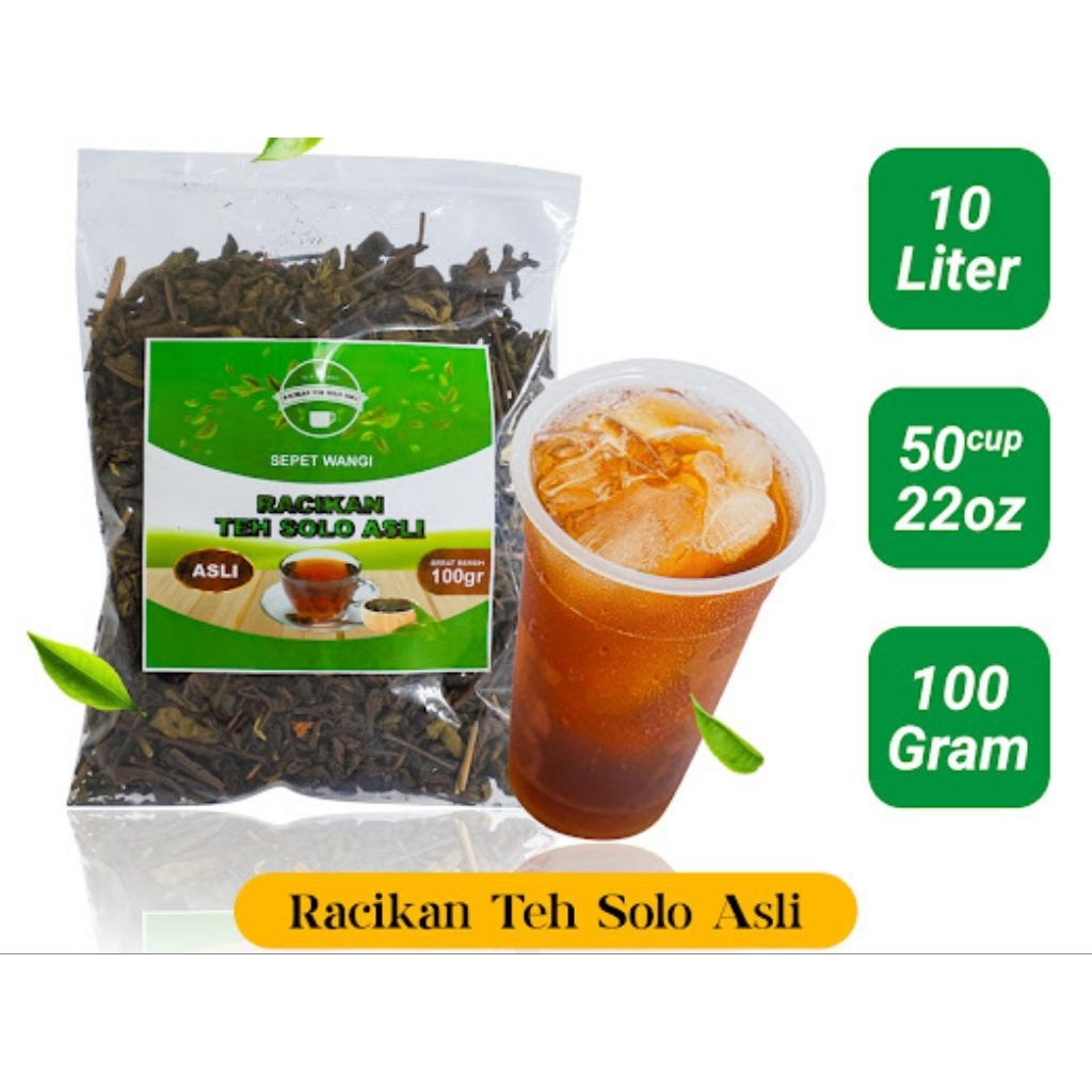 

Teh Racikan Asli Khas Solo 100gr