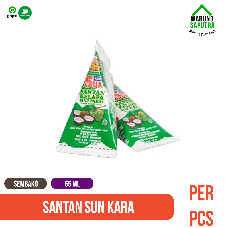 

Santan Sun Kara / Santan Kelapa Cair Instan 65 mL