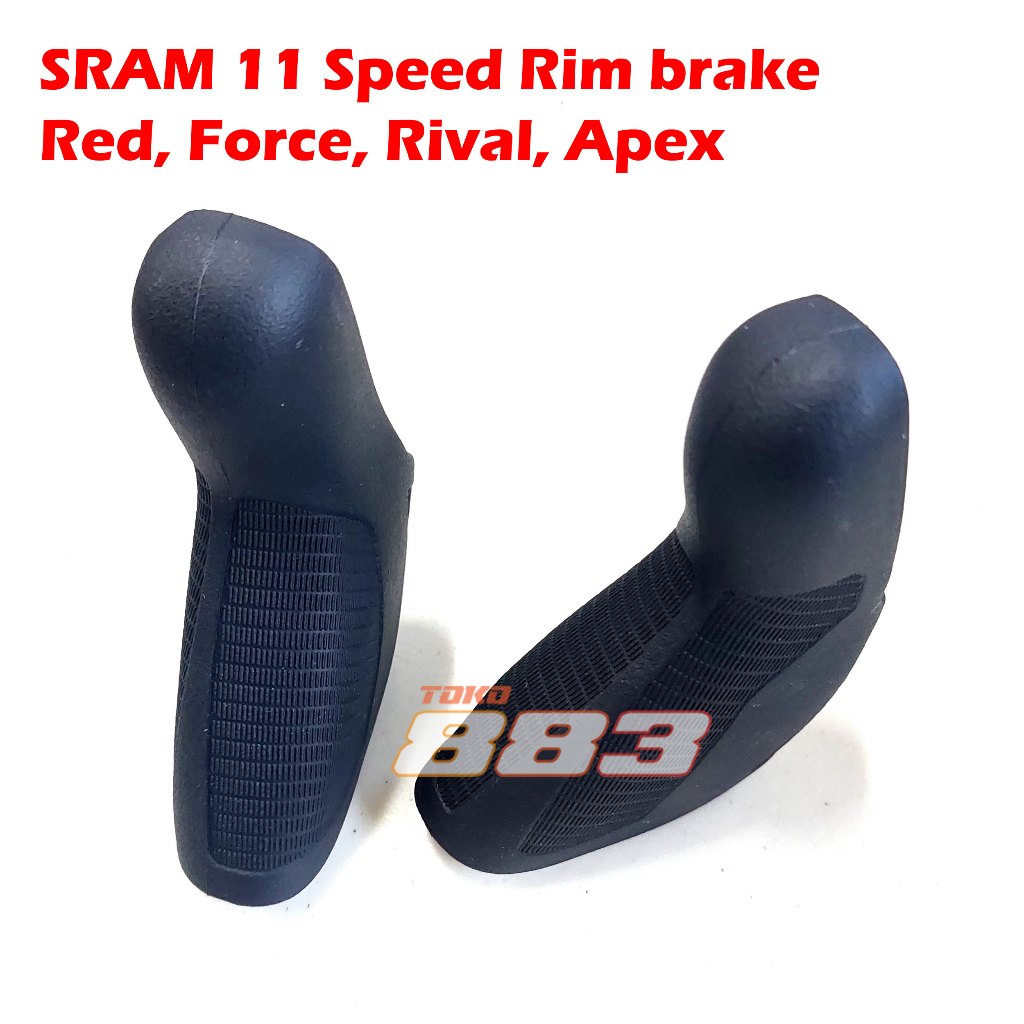 Karet Cover Hood Shifter Brifter SRAM 11Speed Force Apex Red Mechanical Brake - Rem Mekanis - SUKOU1