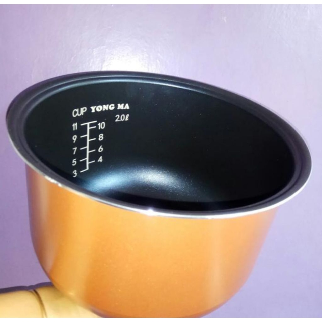 panci rice cooker yongma 1063 panci mejikom yongma 2liter anti lengket