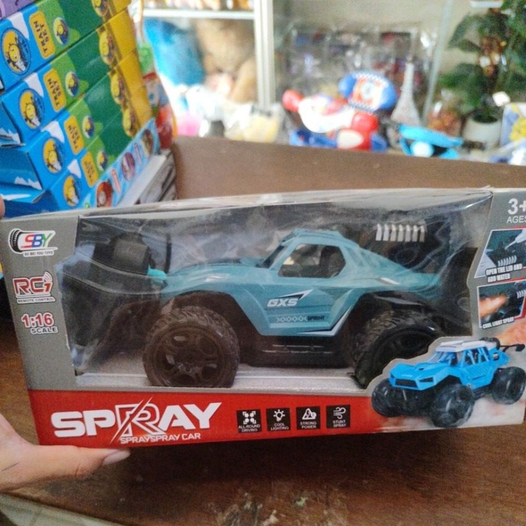 RC Spray Stunt Car