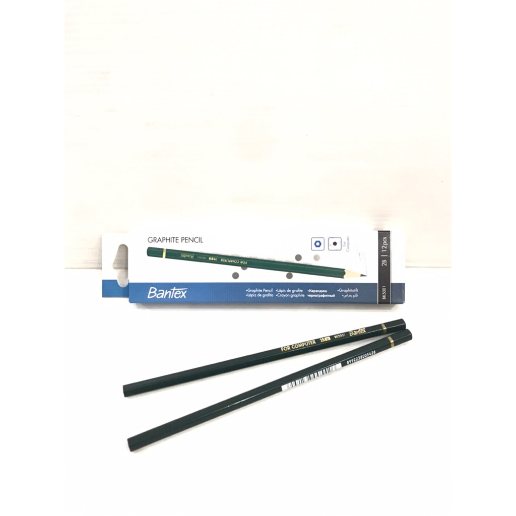 

12 Pcs Pensil 2B / Graphite Pencil
