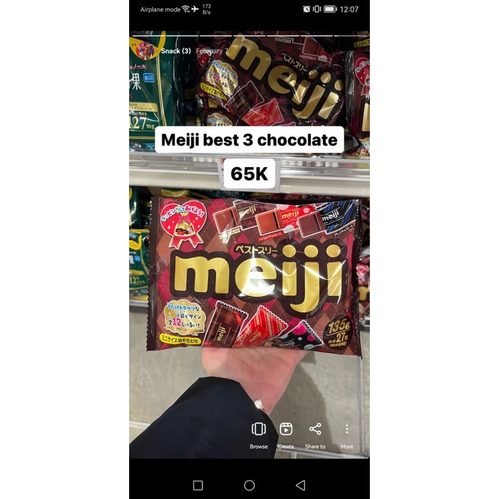 

Meiji Best 3 Chocolate Snack Jepang || darijapan.id
