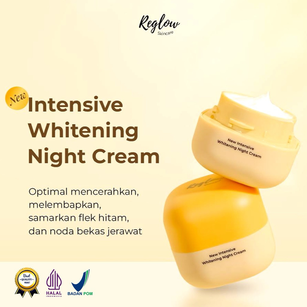 Night Cream Reglow Skincare | Krim Malam Cream Malam Reglow