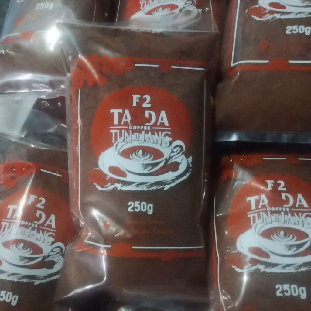 

F2 TADA Coffee - Bubuk Kopi Robusta Asli Dari Curup/Bengkulu-kemasan 250g