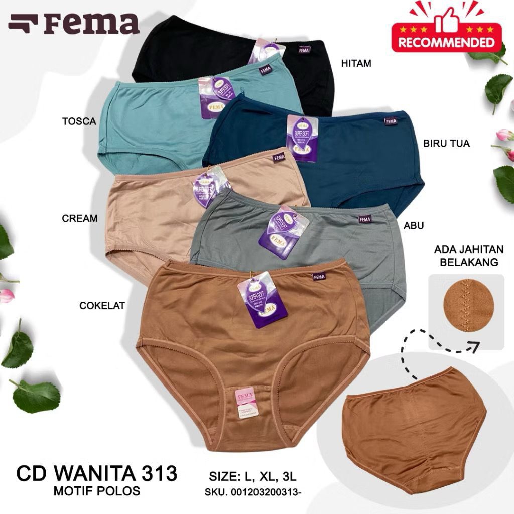 CD Fema Celana Dalam Wanita L- XXL