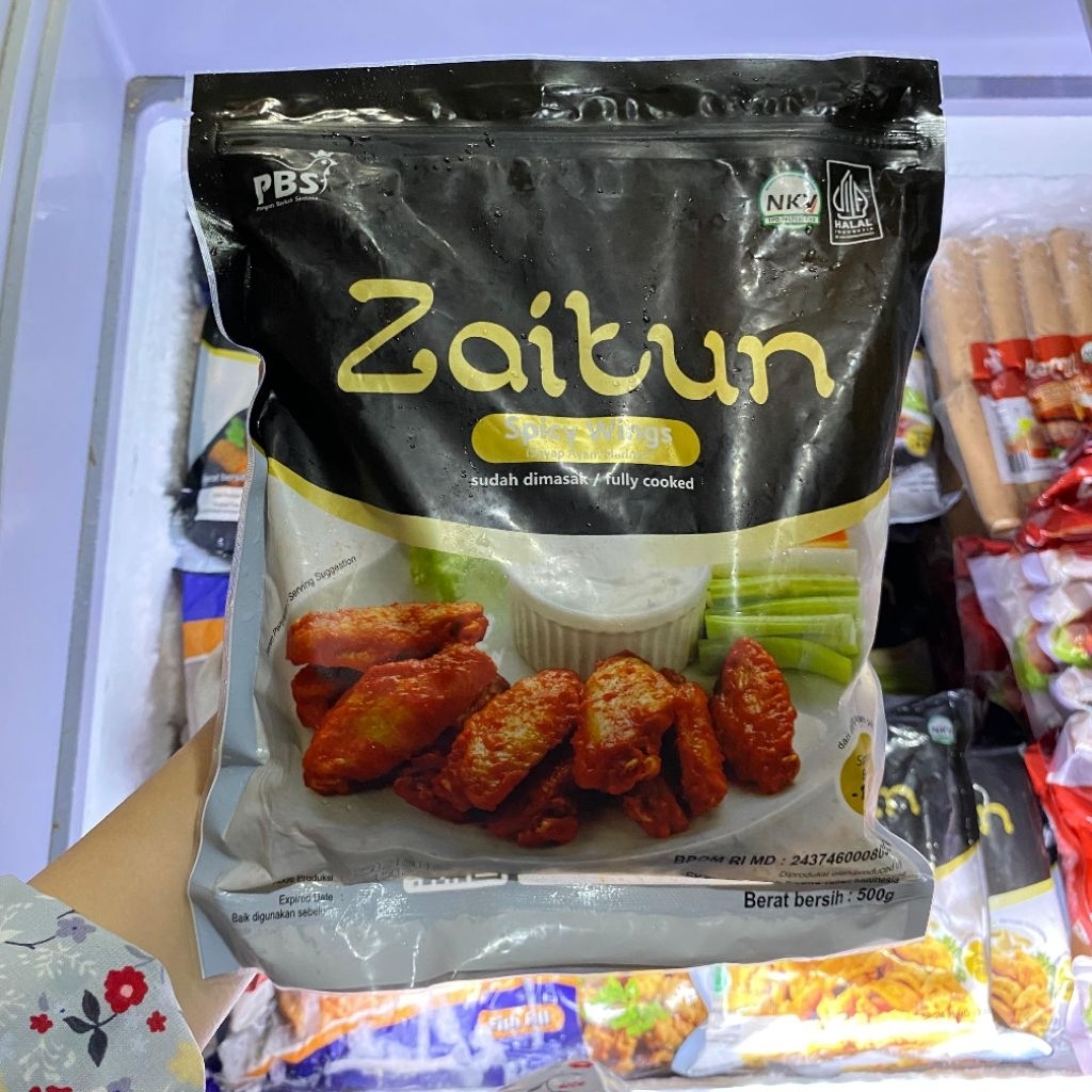 

Zaitun Spicy Wing 500gr