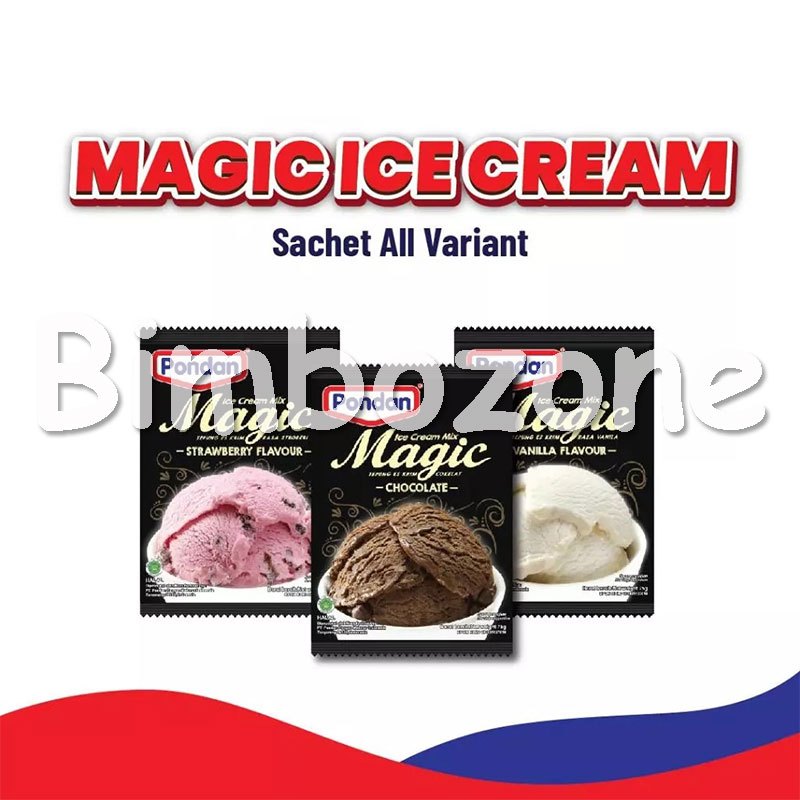 

Pondan Magic Ice Cream Sachet All Variant 75gr